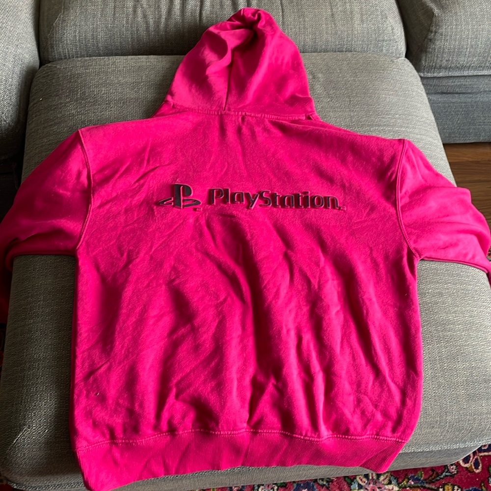 Pink PlayStation hoodie - Picture 1 of 3
